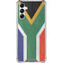 South Africa Flag Distressed Galaxy A14 5G Clear Case